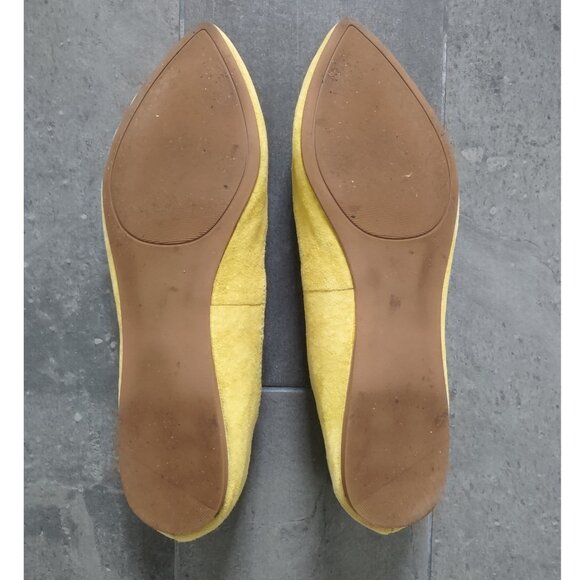 Steve Madden Haanna yellow suede flats - 8 - Picture 9 of 9
